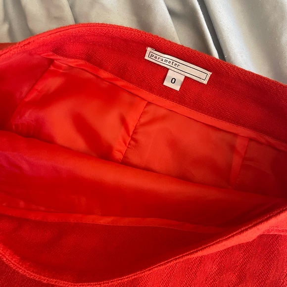 Parameter red pencil skirt size 0 - Picture 5 of 9